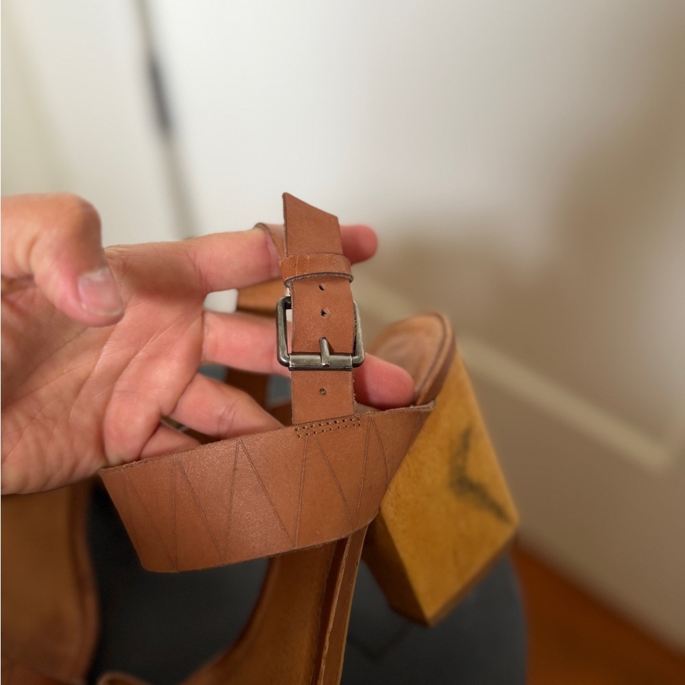 Madewell woodblock heels - Picture 2 of 8